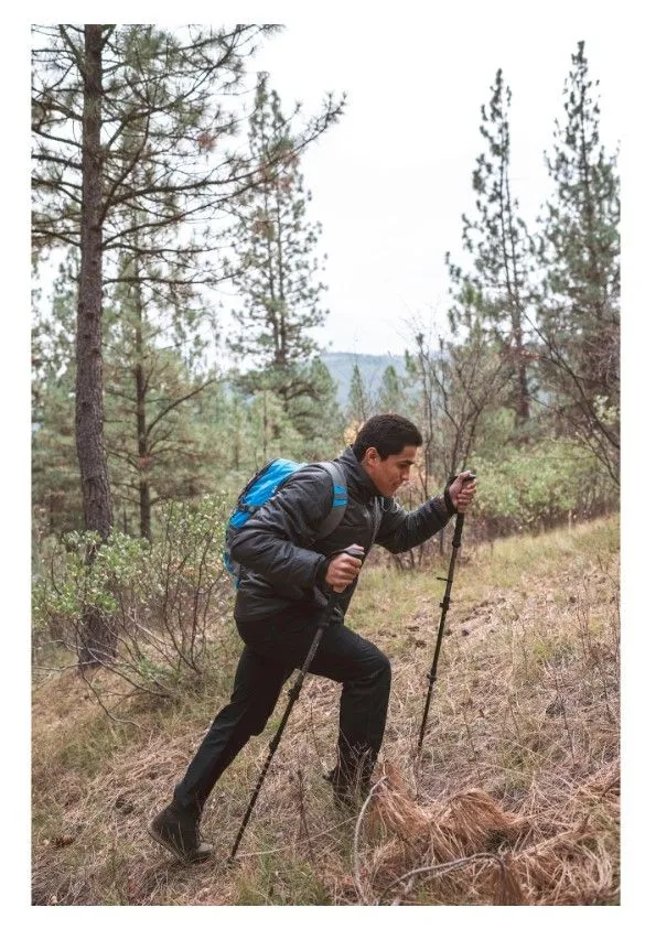 TREKKING POLES WITH FAST LOCK